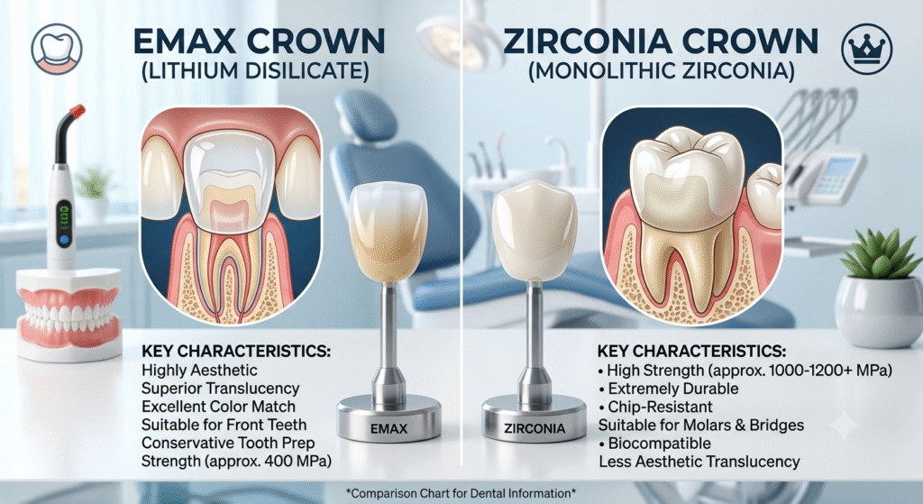 EMax vs Zirconia