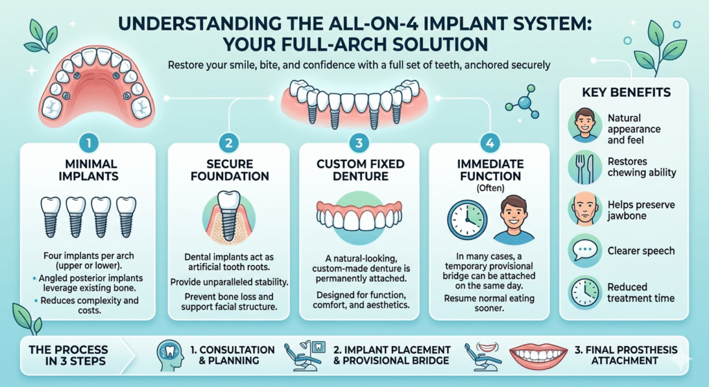 All-on-4 dental implant in Vadodara