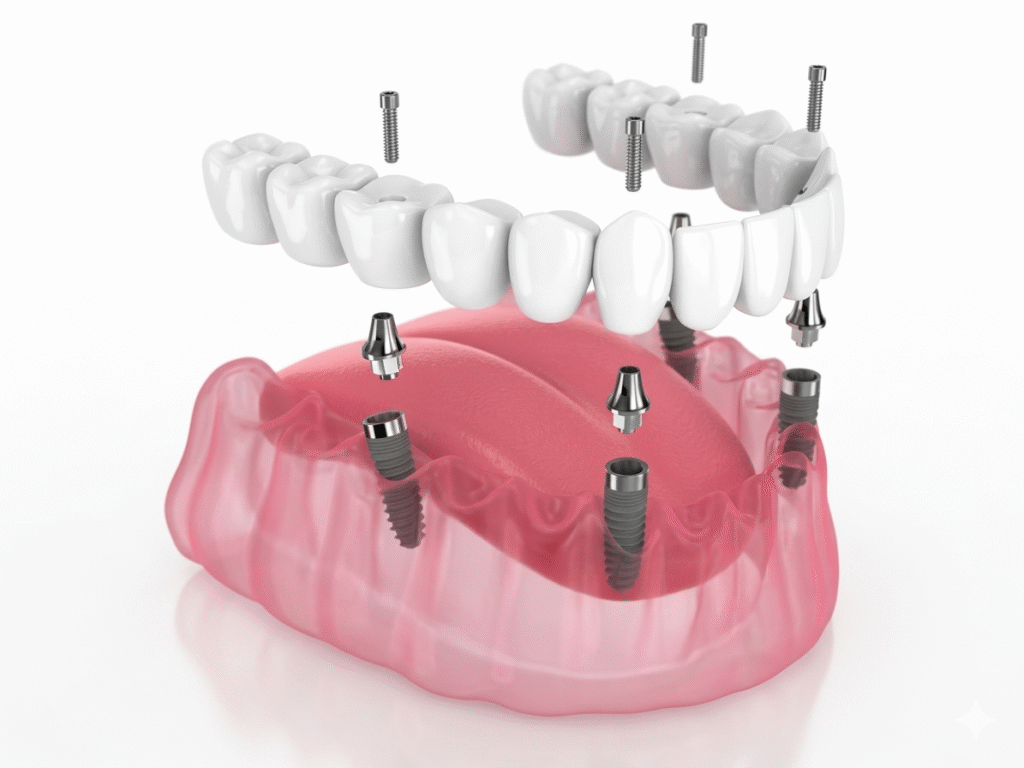 All-on-4 dental implant