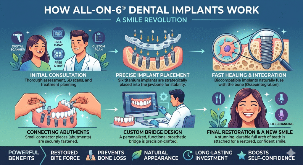All-on-6 Dental Implant In Vadodara